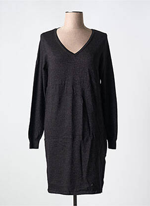 Rochie pulover guler în v mâneci lungi negru VERO MODA femeie