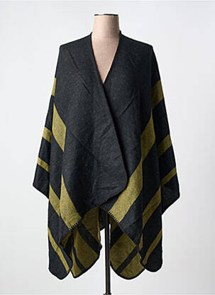 Poncho verde ICHI femeie