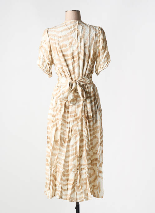 Rochie midi bej SORBET femeie