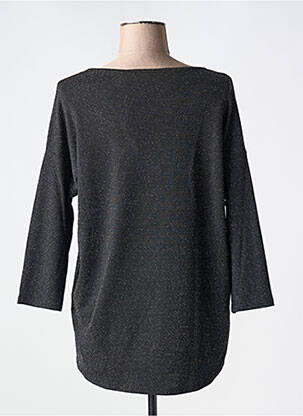 Top elasticitate mâneci 3/4 negru VERO MODA femeie