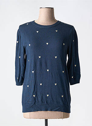 Pulover albastru ICHI femeie