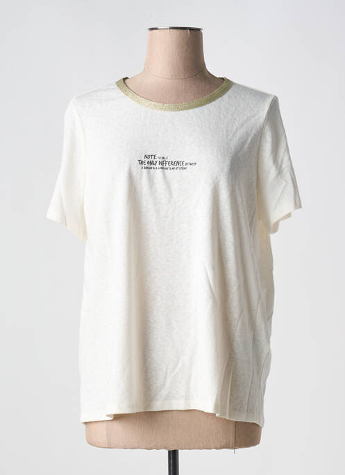 Tricou bej VERO MODA femeie