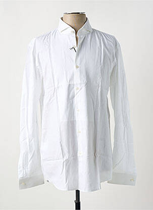 Cămașă cu mâneci lungi alb HUGO BOSS bărbat