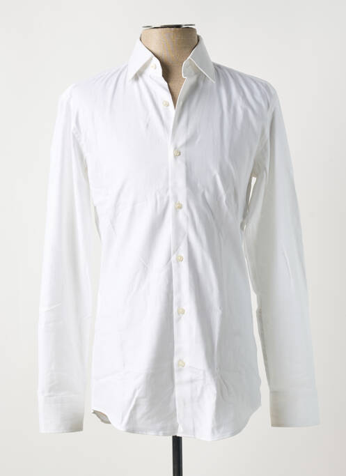 Cămașă cu mâneci lungi bej HUGO BOSS bărbat