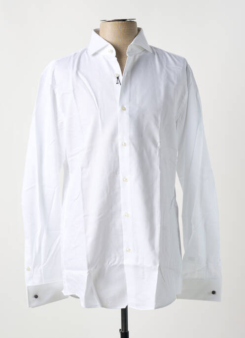 Cămașă cu mâneci lungi alb HUGO BOSS bărbat