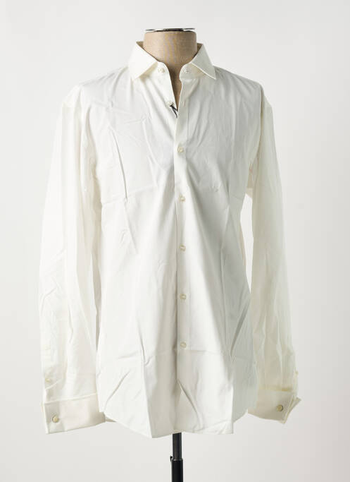 Cămașă cu mâneci lungi bej HUGO BOSS bărbat