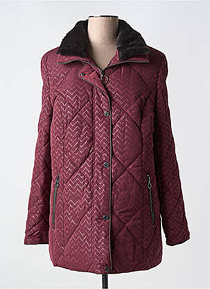 Geacă matlasată roșu BARBARA LEBEK femeie