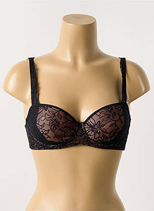 Sutien ușoară și transparentă top sutien modelat negru TRIUMPH femeie