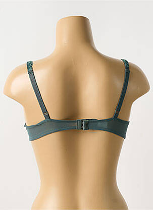 Sutien efect material satinat top sutien modelat verde TRIUMPH femeie