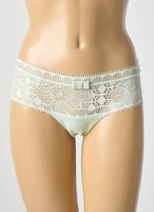 Shorty elasticitate verde CHANTELLE femme
