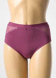 Chilot cu talie înaltă broderie violet CHANTELLE femme