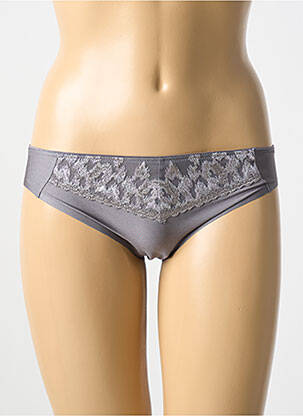 Chilot broderie gri CHANTELLE femeie