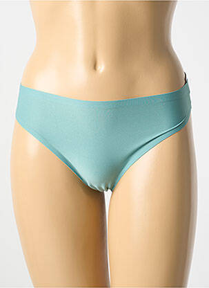 Șnur microfibre verde CHANTELLE femeie