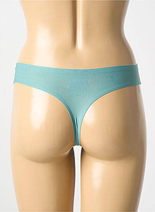 Șnur microfibre verde CHANTELLE femeie
