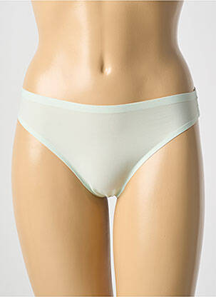 Șnur microfibre verde deschis CHANTELLE femeie