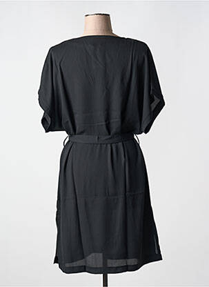 Rochie de plajă țesătură crep negru SIMONE PERELE femeie