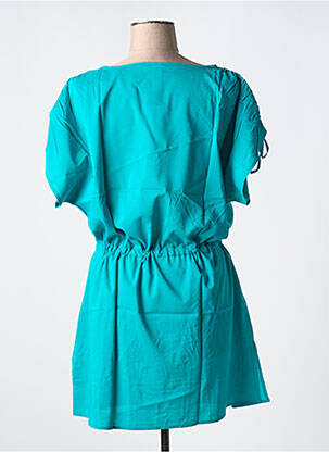 Rochie de plajă croială cambrată verde SIMONE PERELE femeie