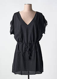 Rochie de plajă croială cambrată negru SIMONE PERELE femme