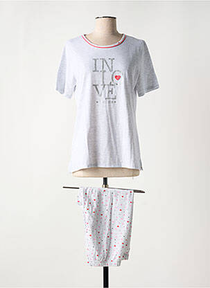 Pijama gri MASSANA femeie