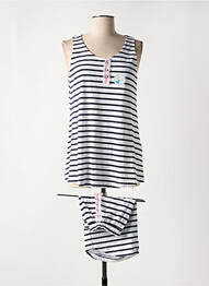 Pijama țesătură jerseu albastru RINGELLA femme