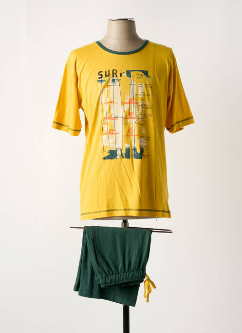 Pijama galben MASSANA bărbat