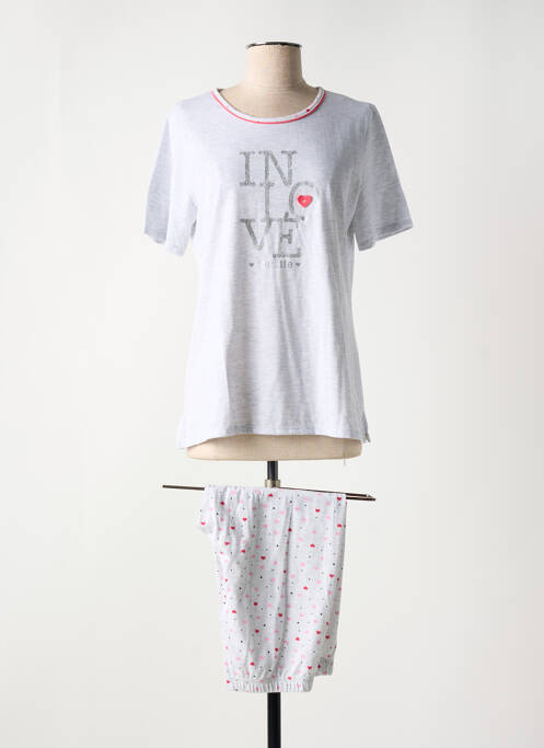 Pijama gri MASSANA femeie