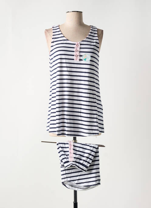 Pijama albastru RINGELLA femeie