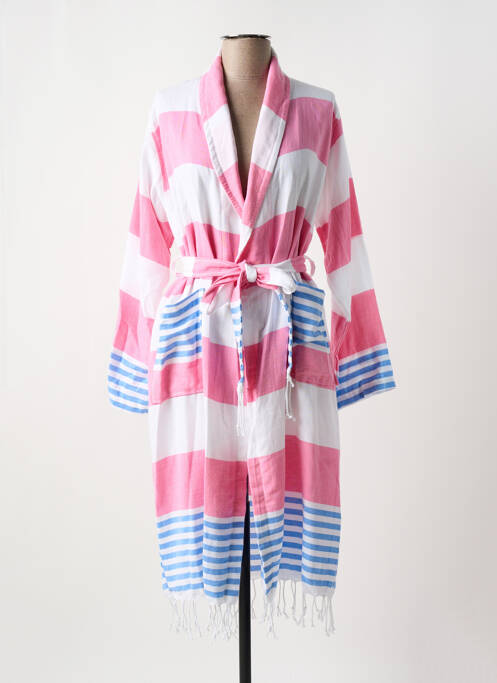 Halat de baie roz RINGELLA femeie