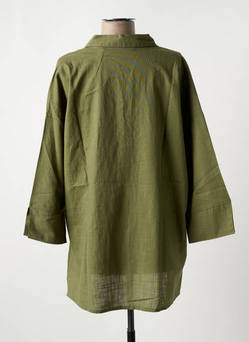 Tunică mâneci lungi verde TRIUMPH femeie