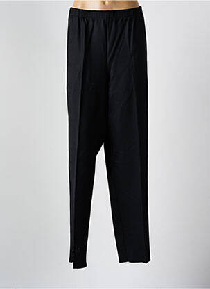 Pantalon slim talie elastică mărime normală negru GRIFFON femeie