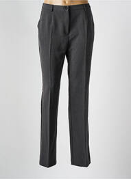 Pantalon slim talie elastică mărime normală gri TELMAIL femme