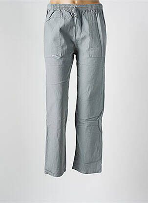 Pantalon drept țesătură crep mărime normală gri AMARO femeie