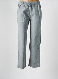 Pantalon drept țesătură crep mărime normală gri AMARO femme