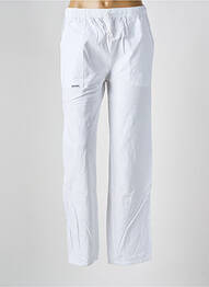 Pantalon drept țesătură crep mărime normală alb AMARO femme