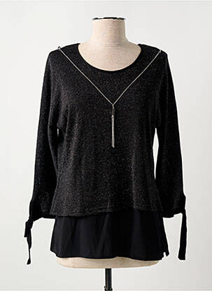 Top negru GUY DUBOUIS femeie