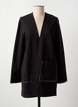 Vestă cu mâneci lungi negru MERI & ESCA femeie