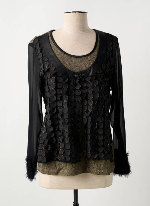 Top negru MERI & ESCA femeie