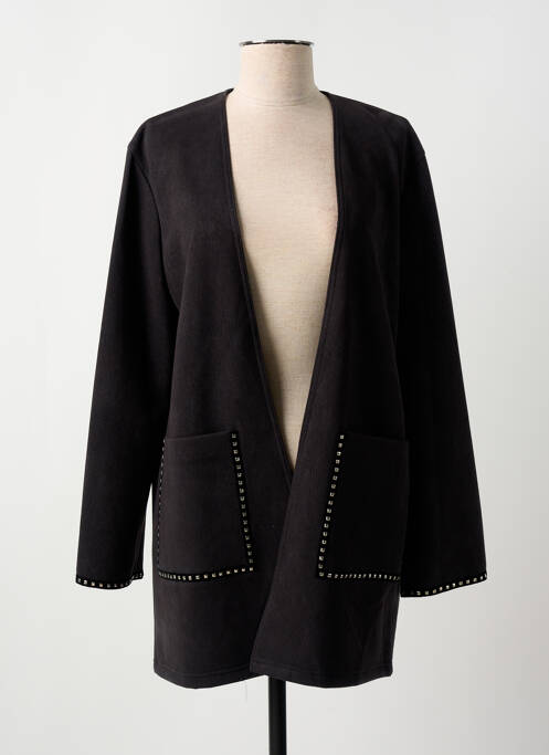 Vestă cu mâneci lungi negru MERI & ESCA femeie