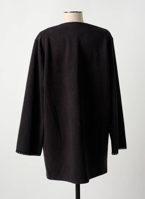 Vestă cu mâneci lungi negru MERI & ESCA femeie