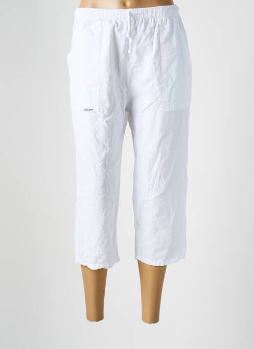 Pantalon trei sferturi alb AMARO femeie