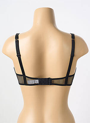 Sutien țesătură tulle sutien cupe întregi cu decolteu înalt negru SIMONE PERELE femeie