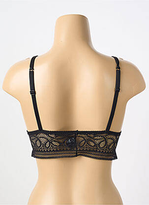 Sutien fără armatură fără armatură negru IMPLICITE femeie