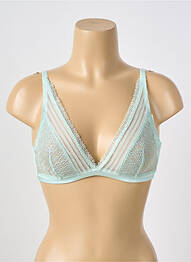 Sutien fără armatură bralete verde IMPLICITE femme