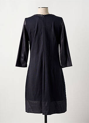 Rochie midi mâneci 3/4 mâneci 3/4 albastru MERI & ESCA femeie