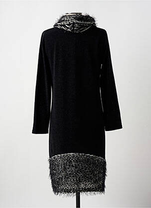 Rochie midi mâneci lungi mâneci lungi negru MERI & ESCA femeie