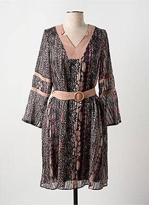 Rochie midi roz MERI & ESCA femeie