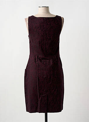 Rochie midi imprimeu fantezie fără mâneci roșu MERI & ESCA femeie