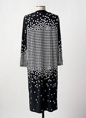 Rochie midi croială fluidă mâneci lungi negru MADO ET LES AUTRES femeie