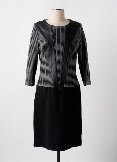 Rochie midi gri GUY DUBOUIS femeie