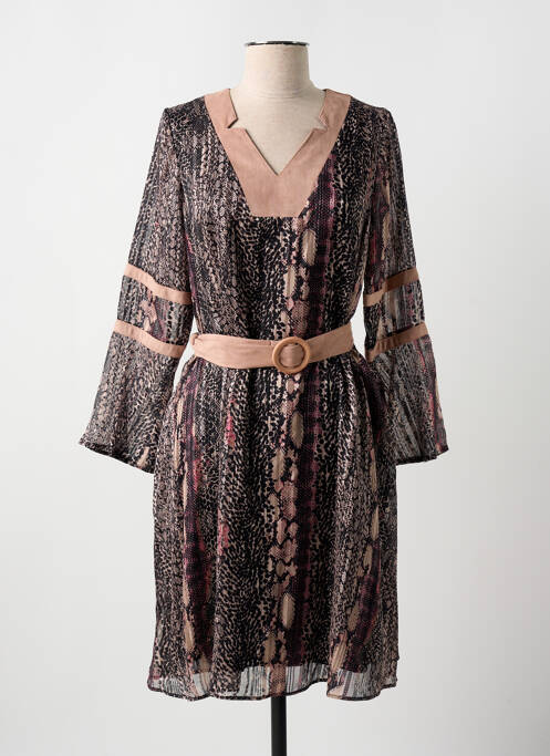 Rochie midi roz MERI & ESCA femeie